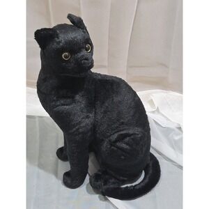 Boone The Black Cat | 13 Inch Stuffed Animal Plush | By TigerHart Toys